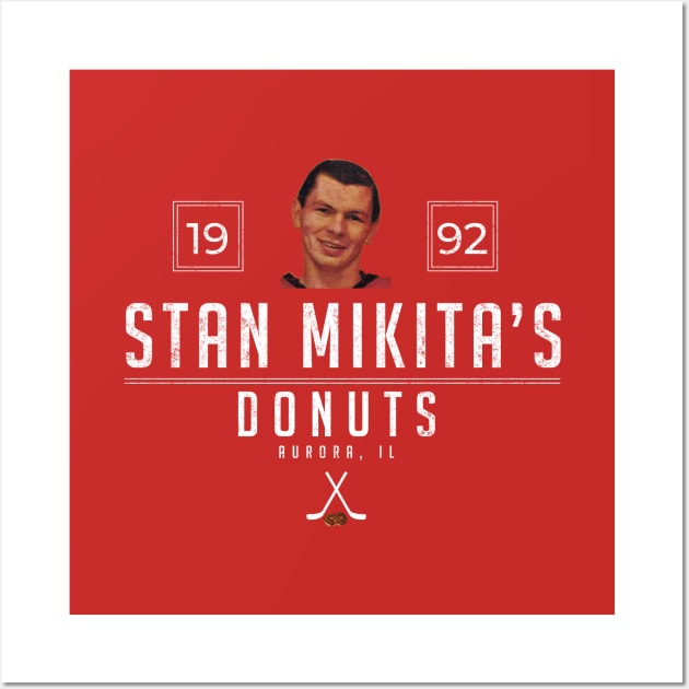 Stan Mikita's Donuts Wall Art by BodinStreet